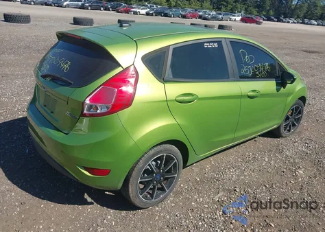 2019 Ford Fiesta Se из США, поврежденный, VIN 3FADP4EJ5KM114345
